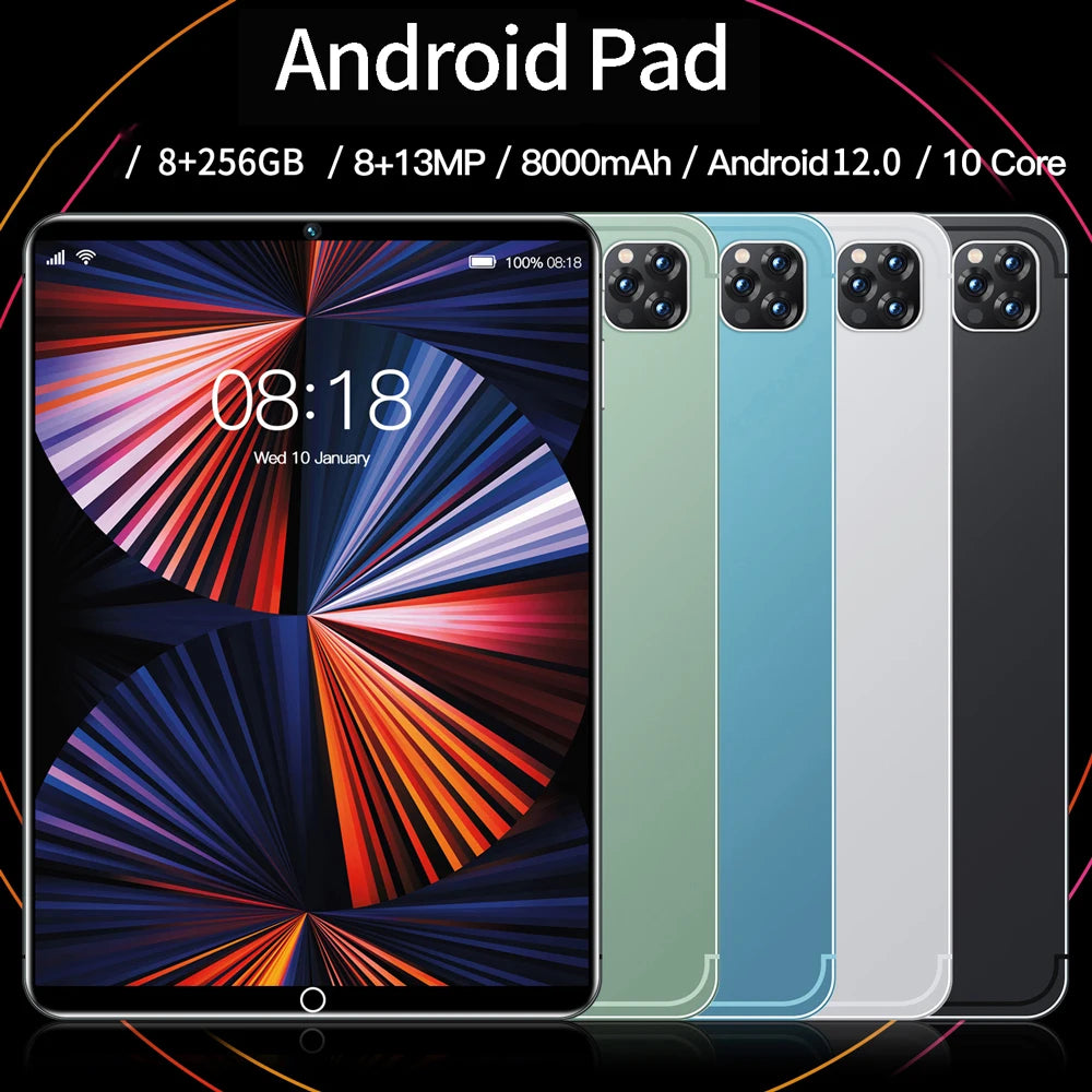 Tablette Android 12 haute performance