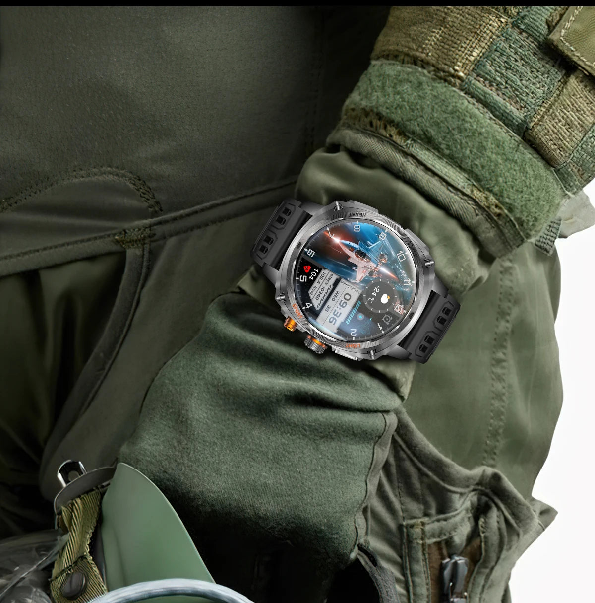 LIGE Montre Connectée Homme
