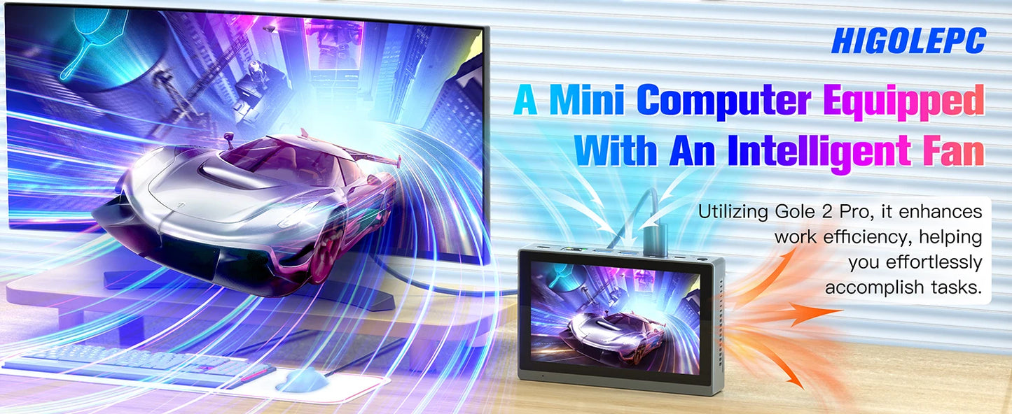 Mini PC portable Higole Gole 2 Pro