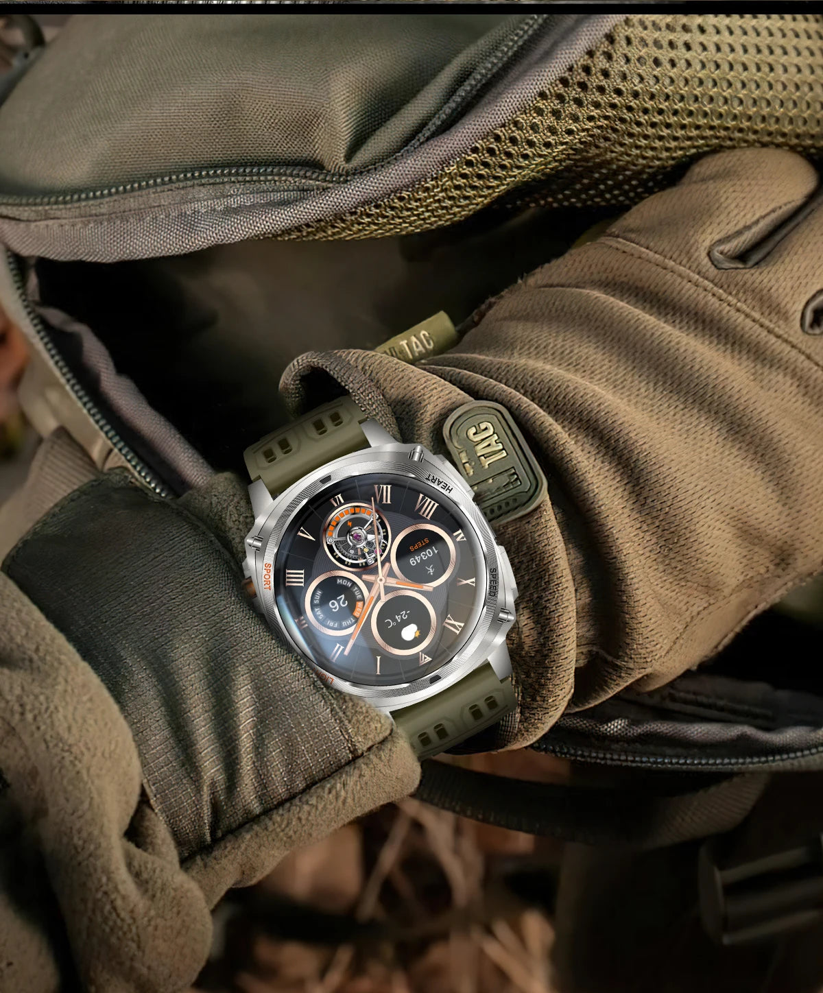 LIGE Montre Connectée Homme