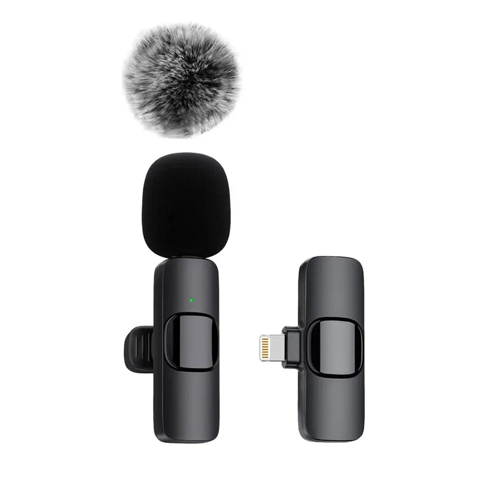 Micro Cravate Sans Fil - Enregistrement Audio & Vidéo | iPhone, Android, PC & Gaming