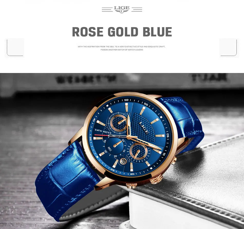 Montre Homme Luxe LIGE