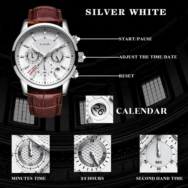 Montre Homme Luxe LIGE