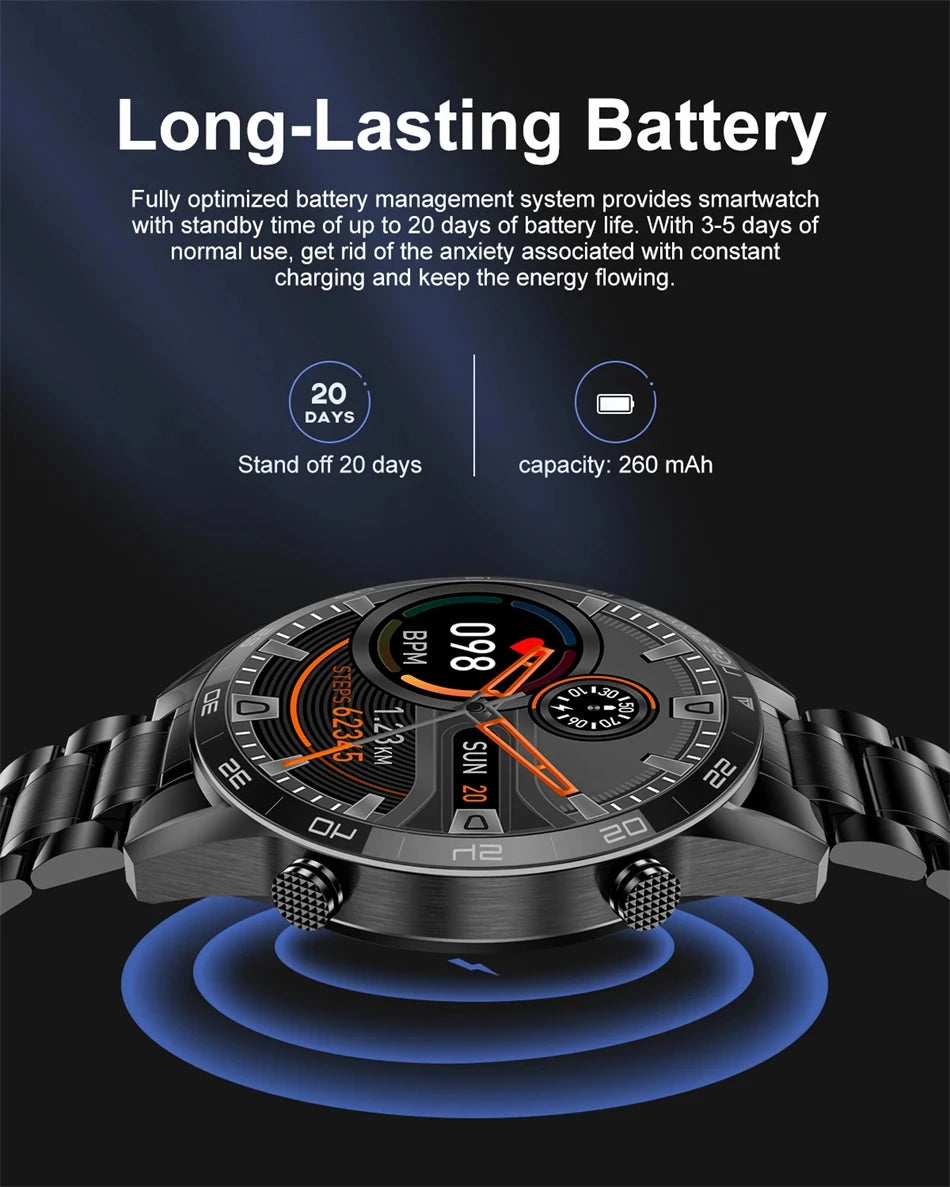 Montre Connectée Homme LIGE - Écran HD