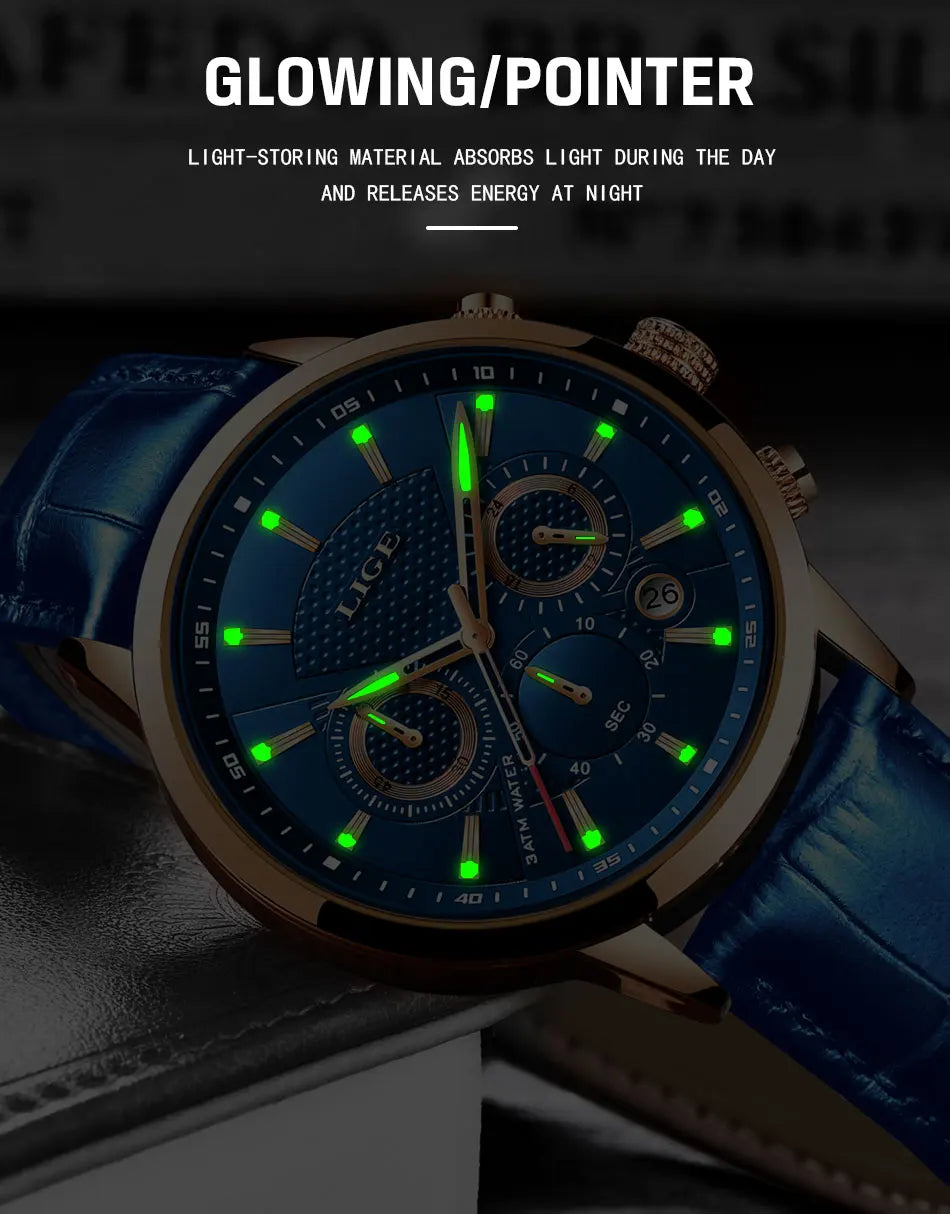 Montre Homme Luxe LIGE