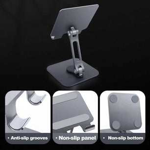 Tablet Stand Holder For iPad Pro 12.9 Foldable 360 for ipad stand soporte tablet support tablette SARAOU