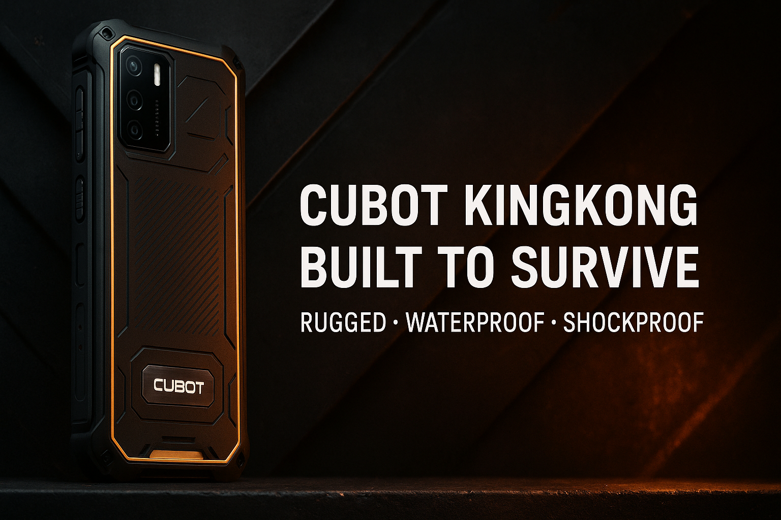 Cubot KingKong promotional banner