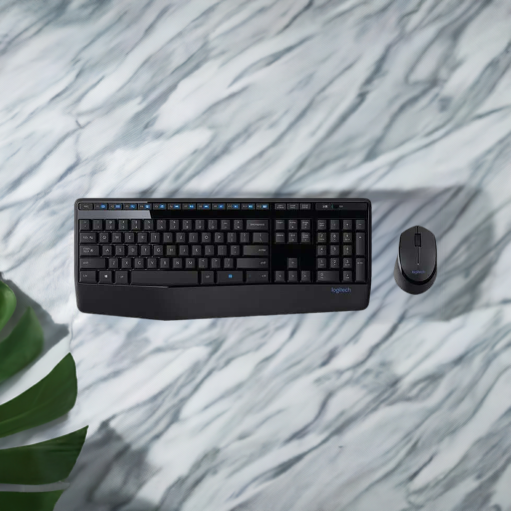 Clavier Logitech MK346P et fils de souris