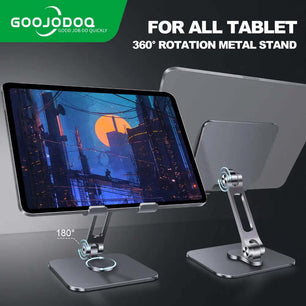 Tablet Stand Holder For iPad Pro 12.9 Foldable 360 for ipad stand soporte tablet support tablette SARAOU