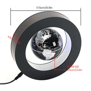 Levitating Lamp Magnetic Levitation Globe LED World Floating Lamp Rotating Globe Lights Bedside Lights Novelty Christmas Gifts